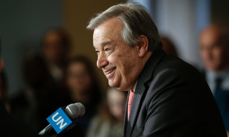 António Guterres: ‘His emergence comes as something of a surprise.’
