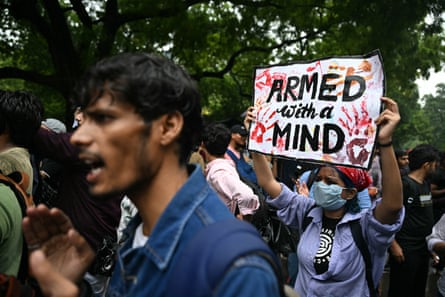 Opposition parties shut down Indian parliament in solidarity with ‘cockroach’ protests