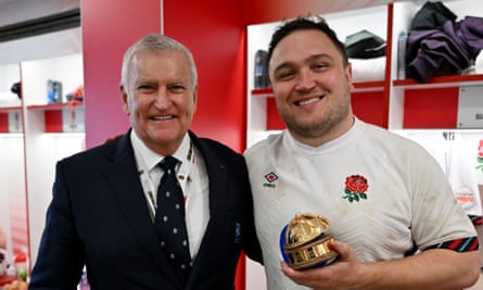 Bill Sweeney pictured present pinch Jamie George
