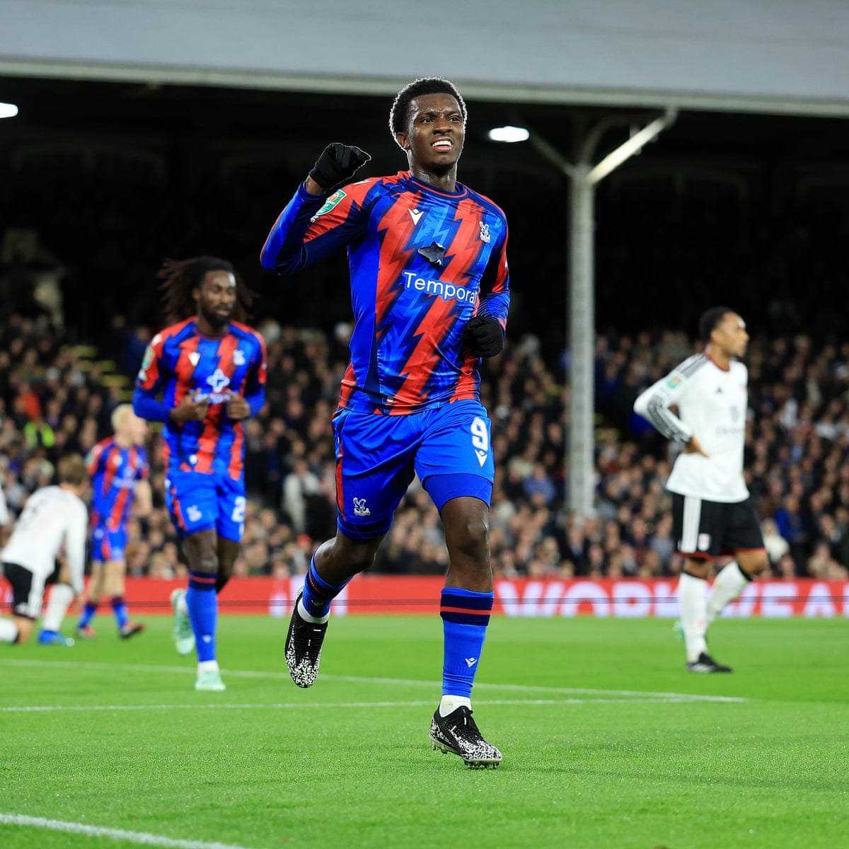 Nketiah takes Crystal Palace past Fulham and earns Sage breathing space