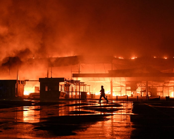 Zaporizhzhia Mall Inferno: Russian Attack Leaves Citizens in Fear