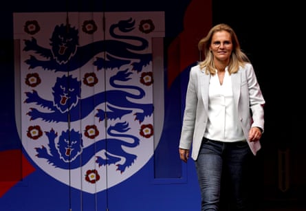 Sarina Wiegman is unveiled as England’s coach
