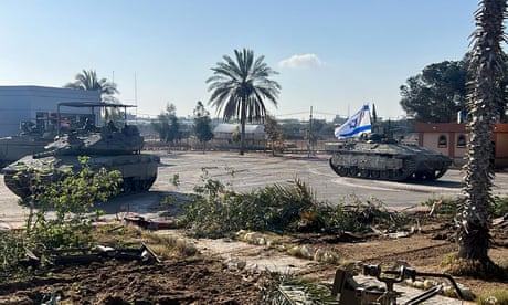 Israel-Gaza war live: IDF claims control of Gaza side of Rafah crossing as ceasefire talks to resume