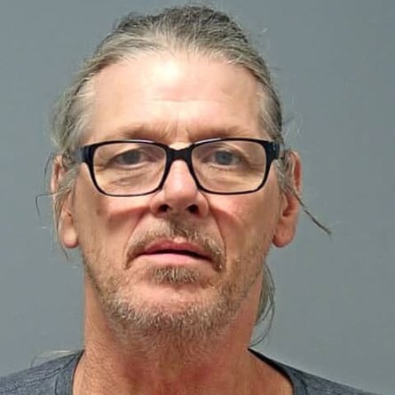 A man pinch glasses.