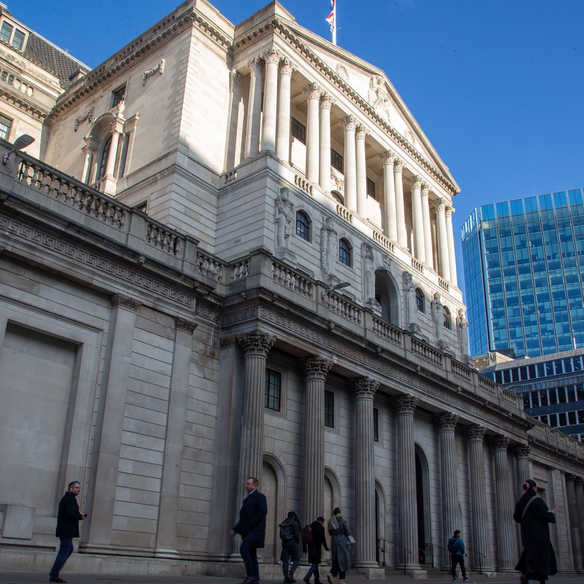 Bank of England cuts interest rates to 4.5% and halves UK growth forecast | Interest rates | The Guardian
