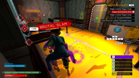 A screenshot of Skin Deep with the text ‘Body Slam’ in red.