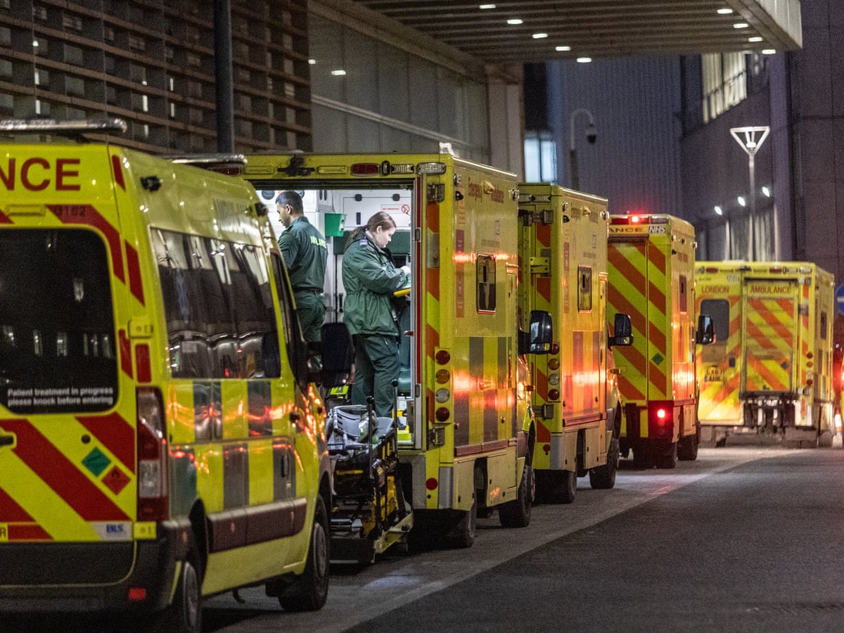 England's NHS crews 'watching patients die in back of ambulances ...