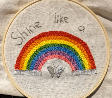 Keran Kaur’s hoop art