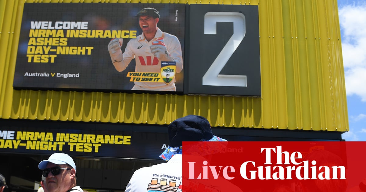 Australia v England: Ashes second Test, day four – live
