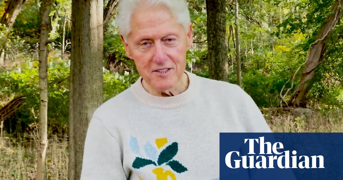 ‘Listen to your bodies’: Bill Clinton grateful for support after hospitalisation – video
