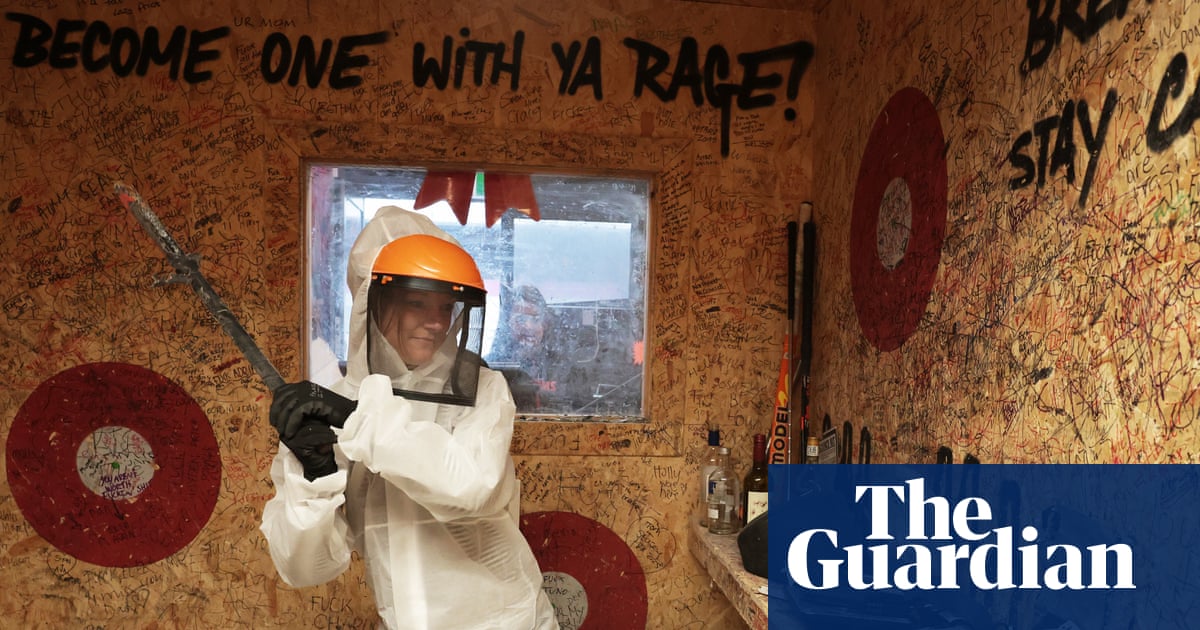 Rage rooms: can smashing stuff up really help to relieve anger and stress?