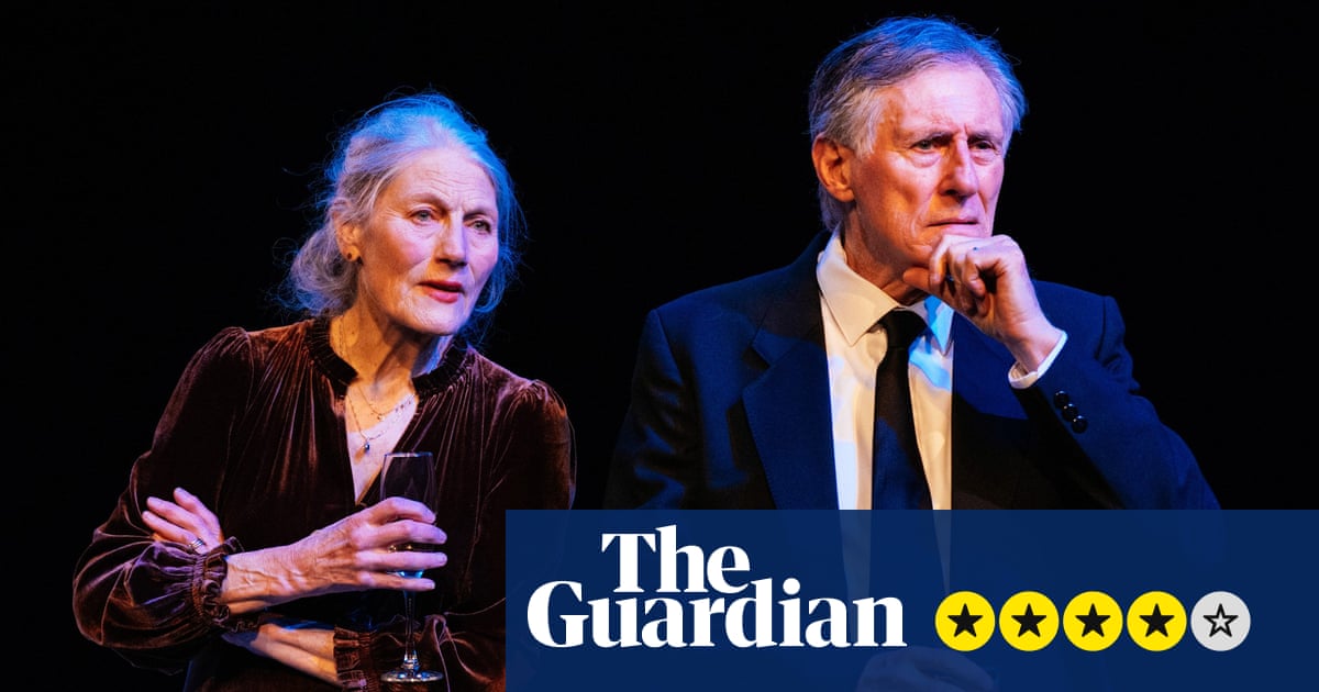 45 Years review – Gabriel Byrne and Geraldine James mark an anniversary for the ages