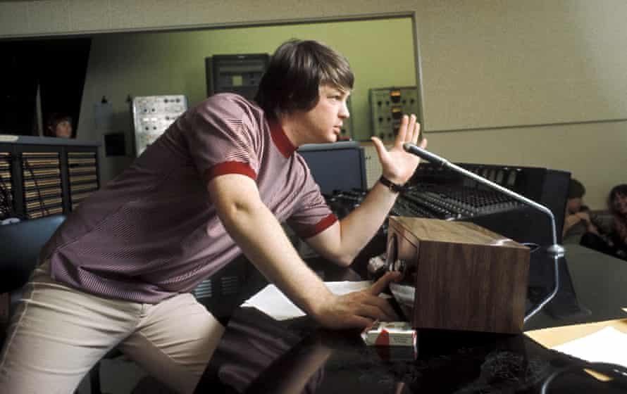 Brian Wilson recording Pet Sounds in Los Angeles in 1966
