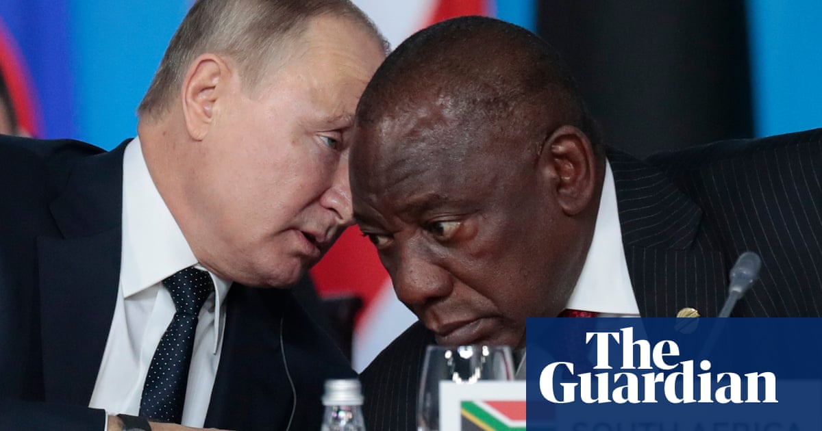US accuses South Africa of providing arms to Russia