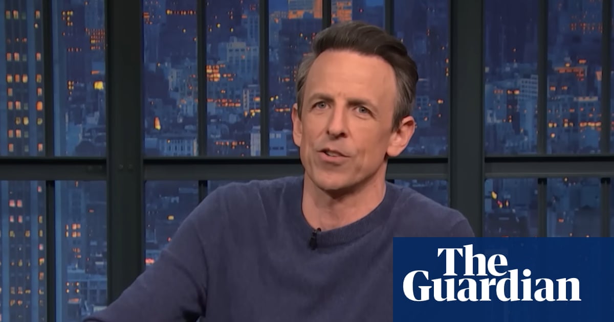 Seth Meyers on Trump’s Nato about-face: ‘This is just how Donald Trump does friendship’