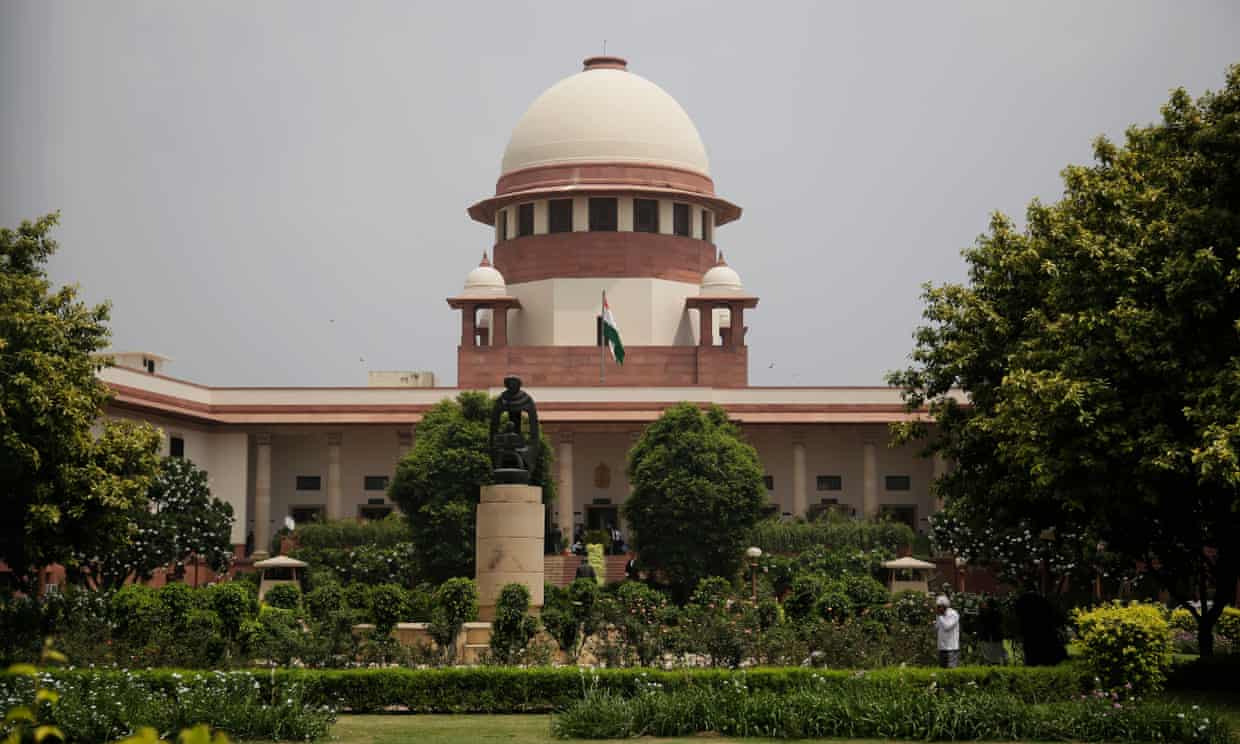 The supreme court in New Delhi, India