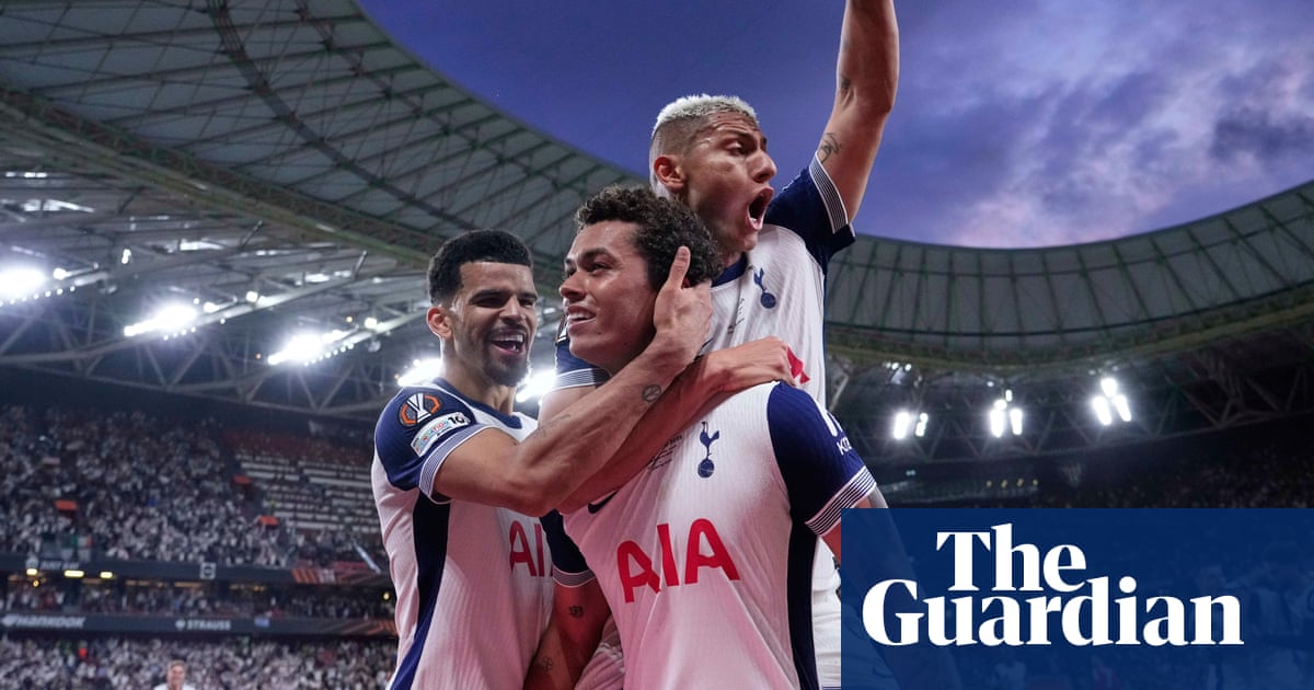 Brennan Johnson strikes to clinch Europa League glory for Tottenham - The Guardian Brennan Johnson strikes to clinch Europa League glory for Tottenham - The Guardian