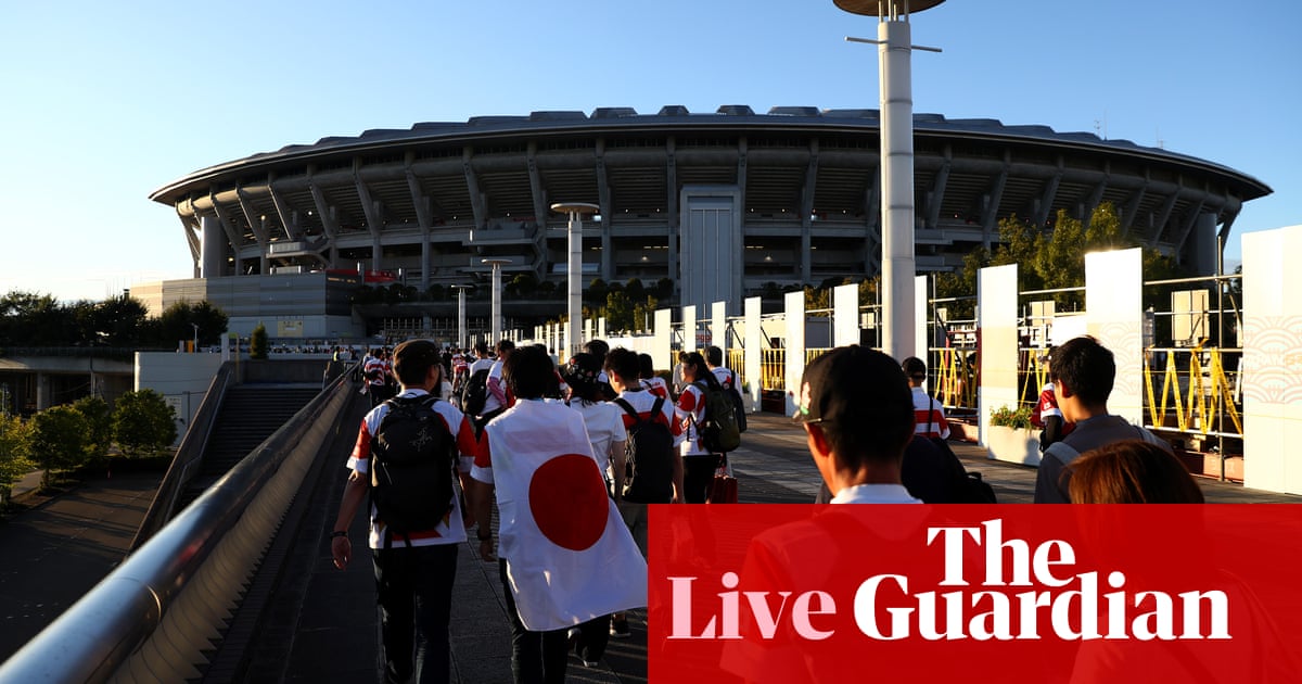 Japan v Scotland: Rugby World Cup 2019 – live!