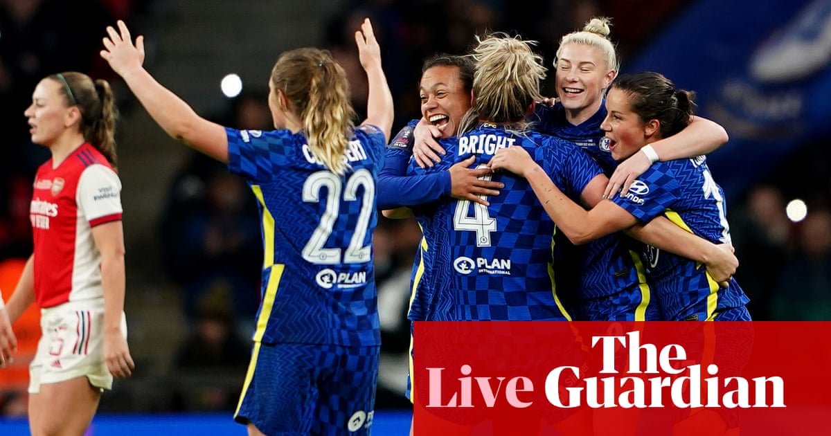 Arsenal 0-3 Chelsea: Women’s FA Cup final – live reaction!