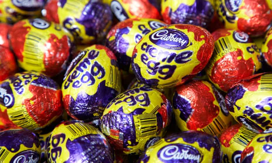 Cadbury Creme Eggs now come in boxes of five not six.