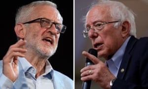 Jeremy Corbyn and Bernie Sanders