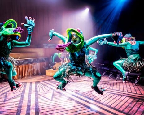 The Frogs at the Southwark Playhouse.