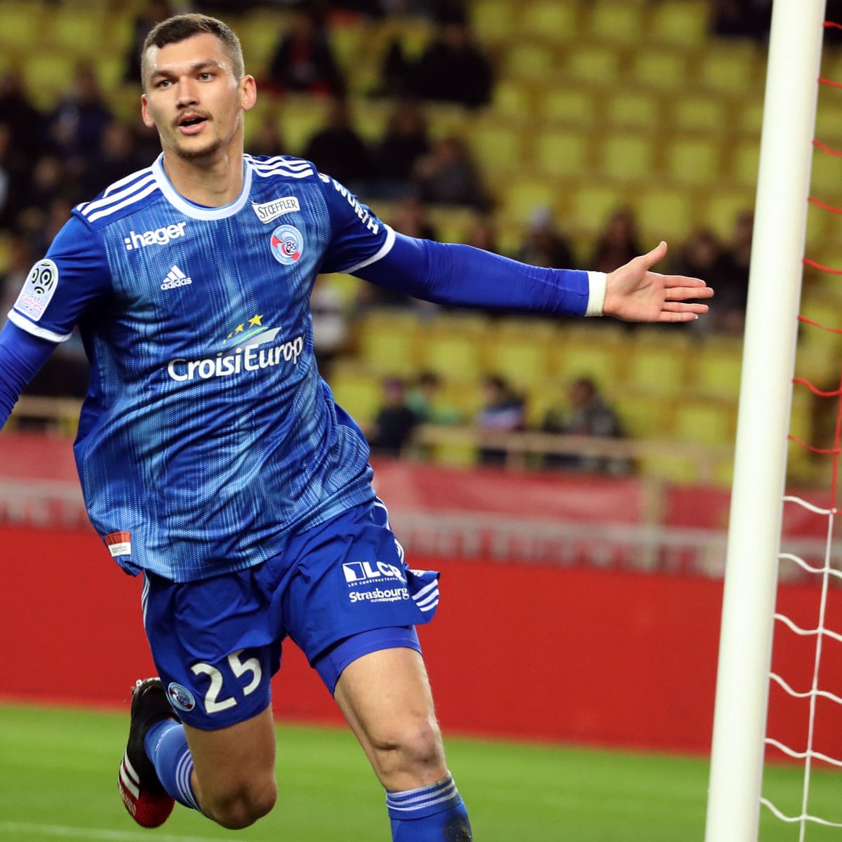 Strasbourg Swat Aside Monaco As They Set Their Sights On Europe Ligue 1 The Guardian