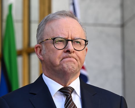 Australian prime minister Anthony Albanese.