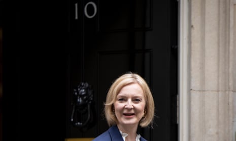 Liz Truss Downing Street.