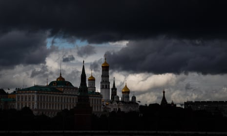 clouds over Kremlin