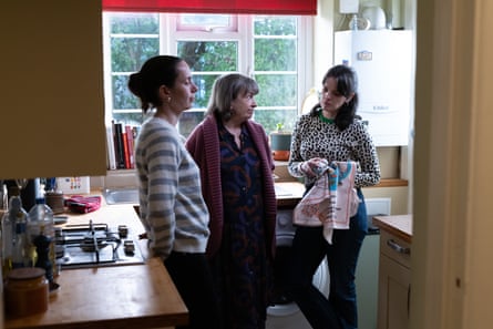 Kate O’Flynn, Marion Bailey, and Alice Bailey Johnson in still from the film Tender Loving Care.