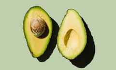 an avocado