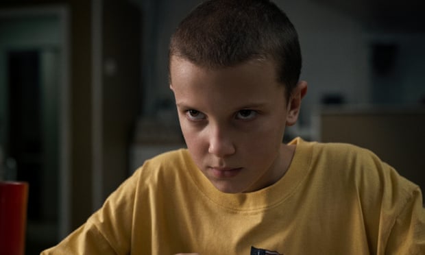  Stranger Things is one of the Netflix shows available for online viewing. Photograph: Courtesy of Netflix