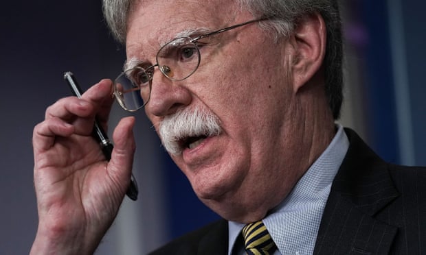 National security adviser John Bolton has issued a recommendation for withdrawal from the 1987 intermediate-range nuclear forces treaty.