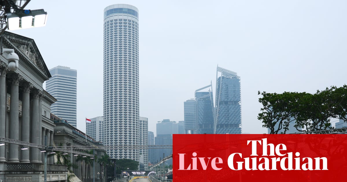 Singapore Formula One Grand Prix: sprint and qualifying – live