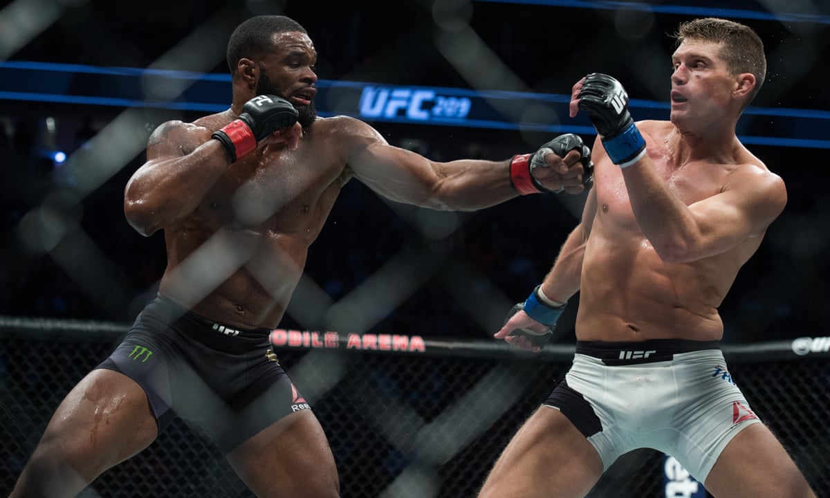 Ufc 209 Tyron Woodley Outpoints Stephen Thompson To Retain