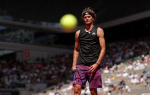 Alexander Zverev of Germany