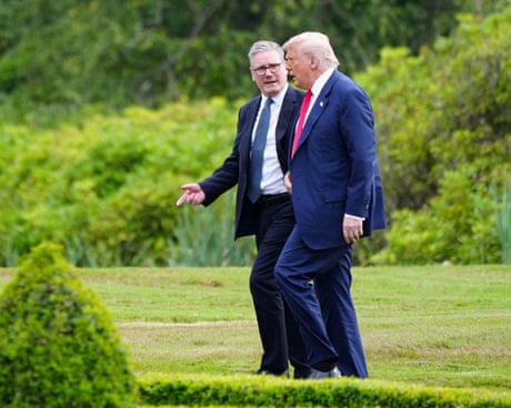 Starmer confirms UK will not support US blockade of strait of Hormuz – UK politics live