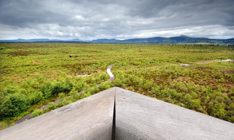 View from the tower at Flanders Moss