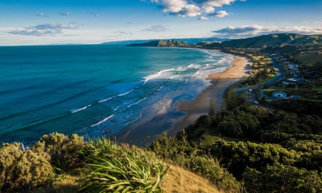 Wainui Beach in Gisborne, north-eastern New Zealand