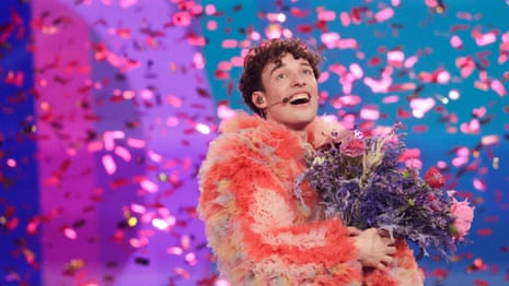 Eurovision 2024: Switzerland's Nemo wins song contest – video highlights