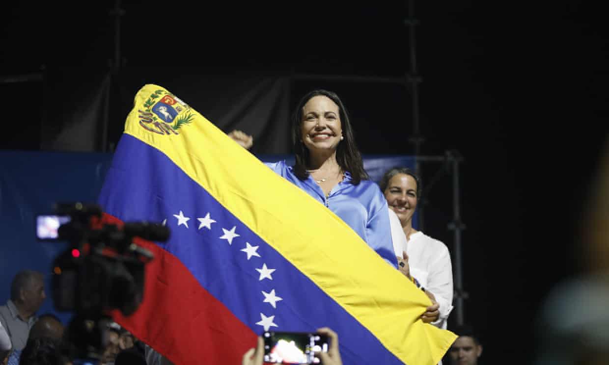 Venezuela: Machado takes big early lead in presidential primary vote (theguardian.com)