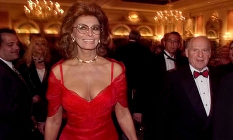 Actor, Sophia Loren, 1996.