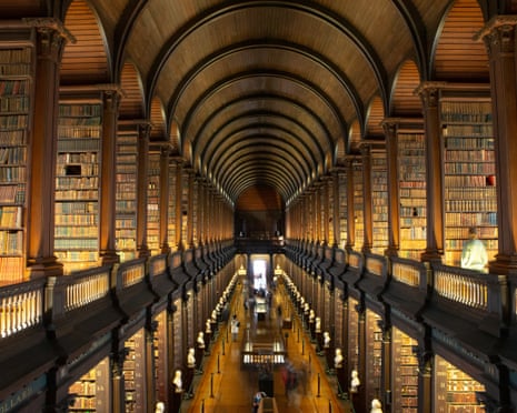 The Long Room at Trinity College Dublin.
