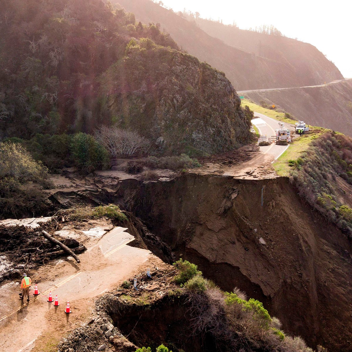 California S Famed Highway 1 Collapsed Last Week It S Sure To Happen Again California The Guardian