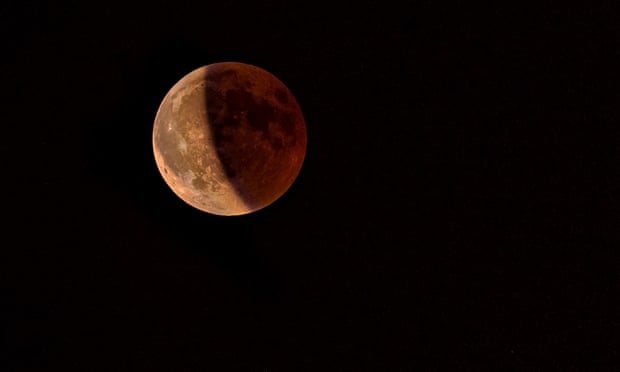 A blood moon