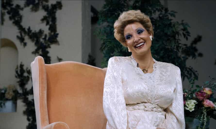 ‘Like Tammy Wynette with a bit of Nancy Reagan and Eva Perón’ … Jessica Chastain in The Eyes of Tammy Faye.