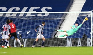 Fantastic save by Sam Johnstone.