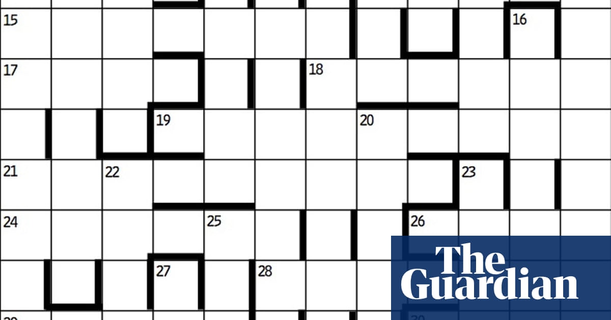Crossword blog why are puzzles symmetrical? Crosswords The Guardian