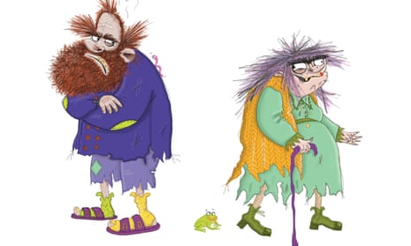 Illustrations from The Twits Next Door.